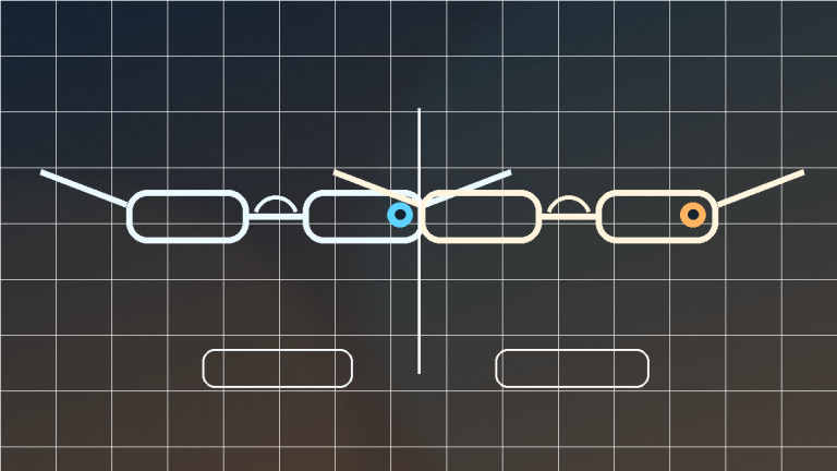 Concept comparison of two camera AI smart glasses styles
